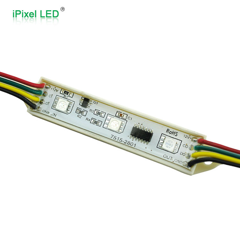 WS 2801 LED 像素矩形模块